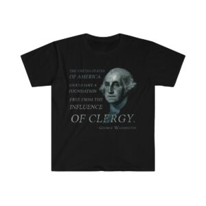 George Washington Shirt | Unisex | Faded Color | Founding Fathers Edition